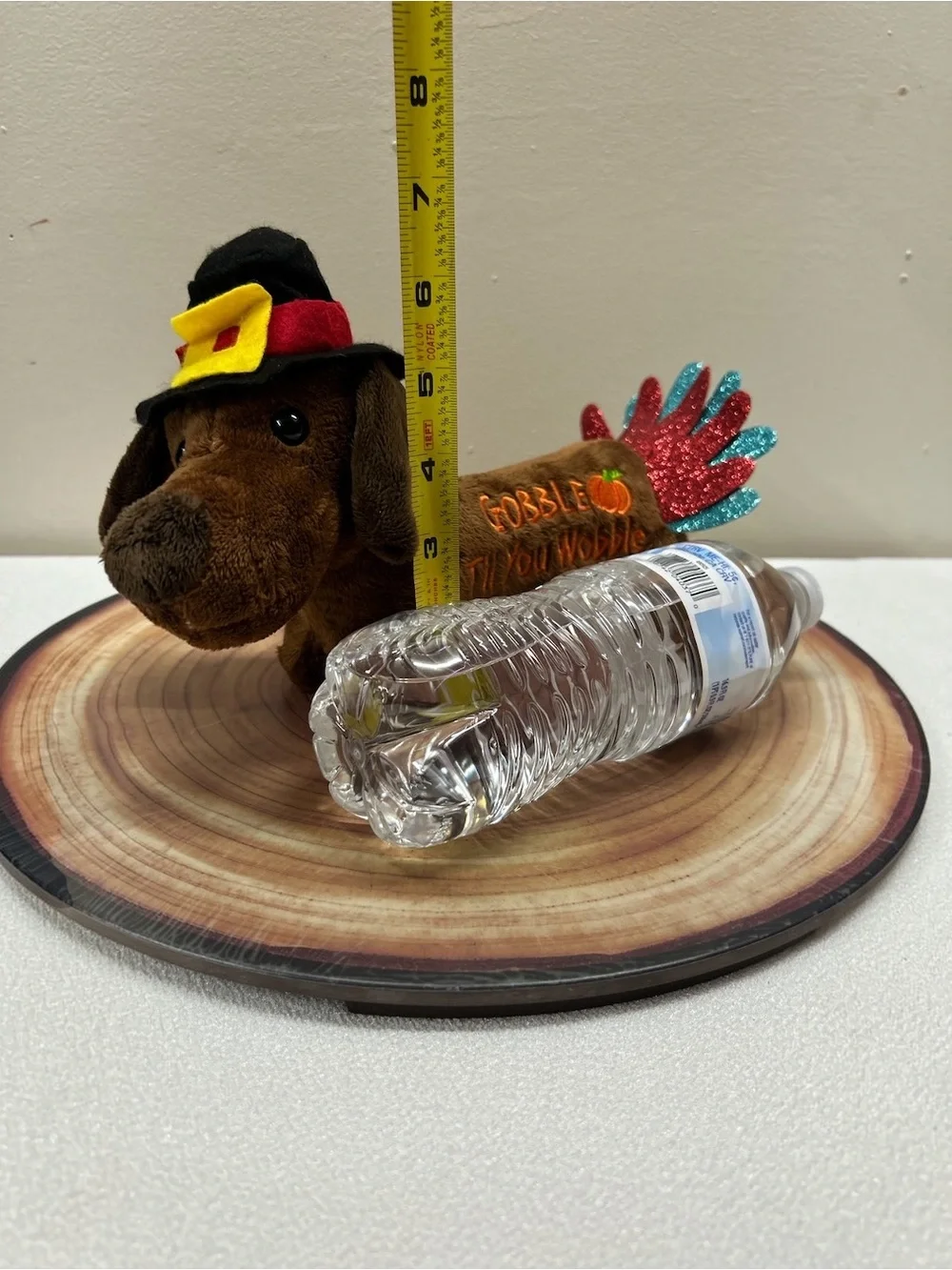 DanDee Collectors Thanksgiving Dachshund Wiener Dog Plush Pilgrim Turkey Gobble